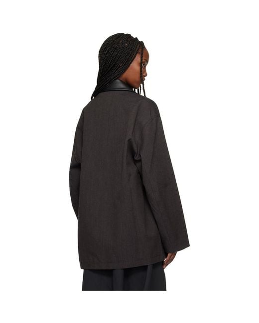 Studio Nicholson Black Meter Jacket