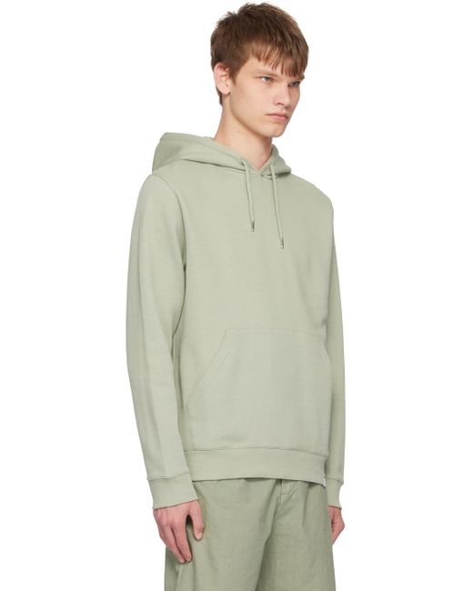 Norse Projects Multicolor Green Vagn Hoodie for men