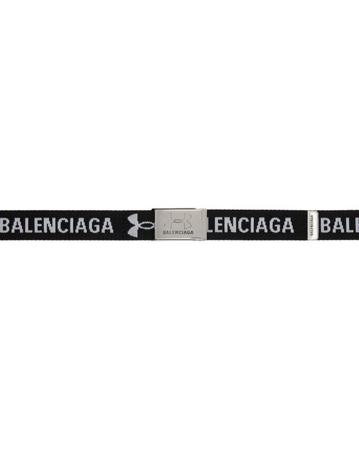 Balenciaga Under Armour Edition Skater Belt in Black for Men | Lyst