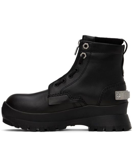 C2H4 Black Boson Boots for men