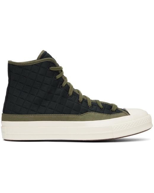 Converse Black & Green Chuck 70 Sneakers for men