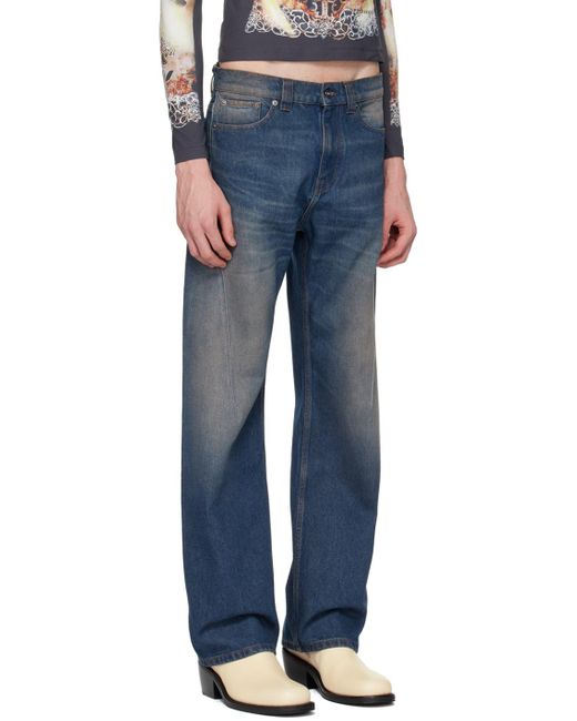 Y. Project Blue Ssense Exclusive Indigo 'paris' Best' Jeans for men