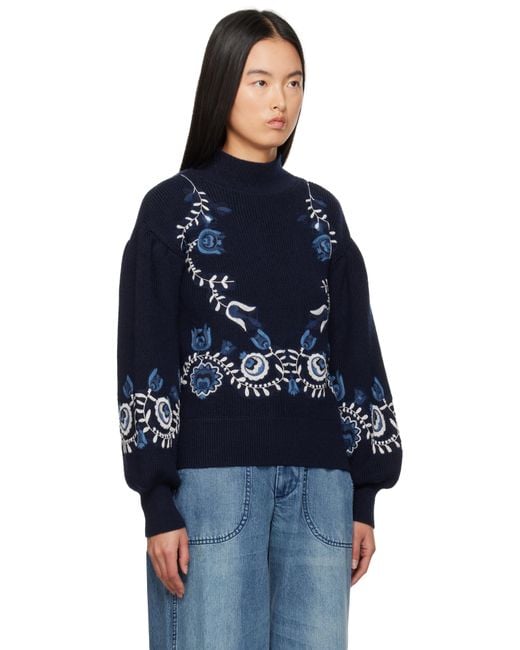 Sea Blue Inga Sweater