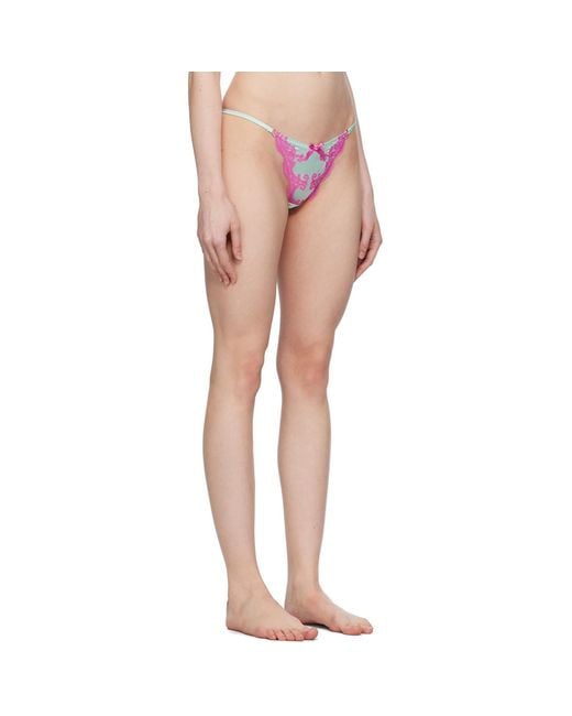 Agent Provocateur Multicolor Molly Thong