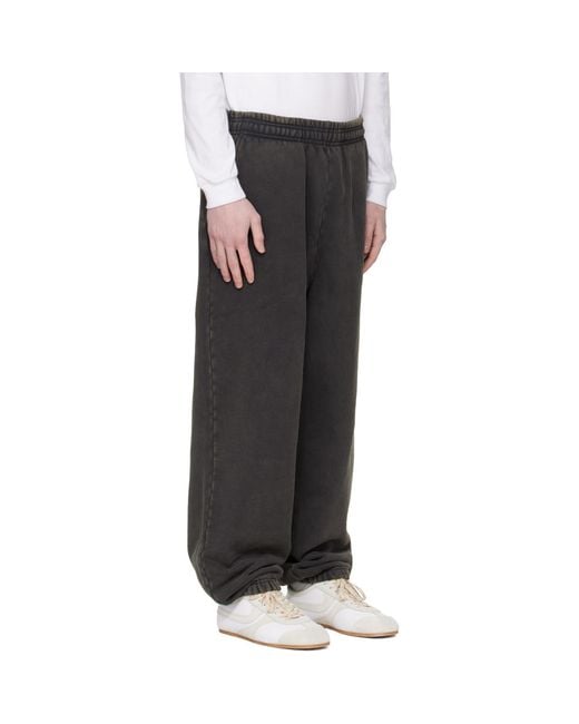 Entire studios Black Standard Sweatpants for men