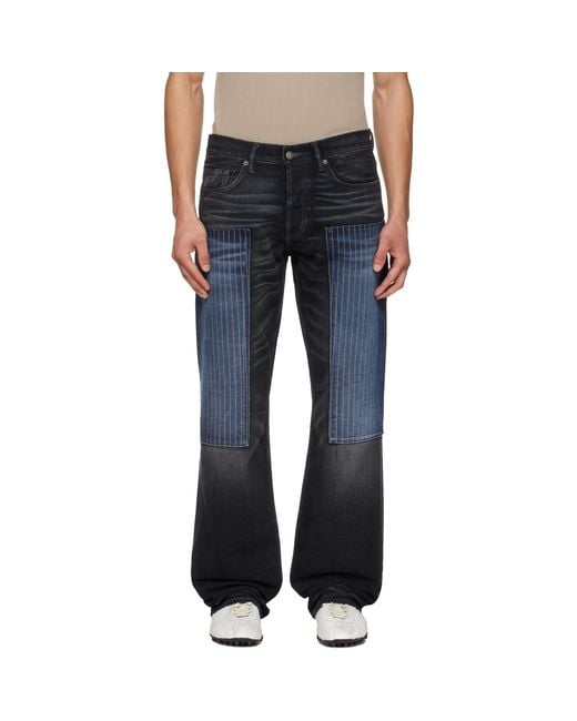 Acne Blue Patchwork 2010 Jeans for men
