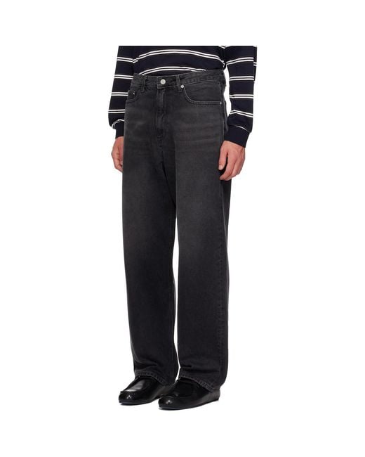 DUNST Blue Straight Regular Jeans for men