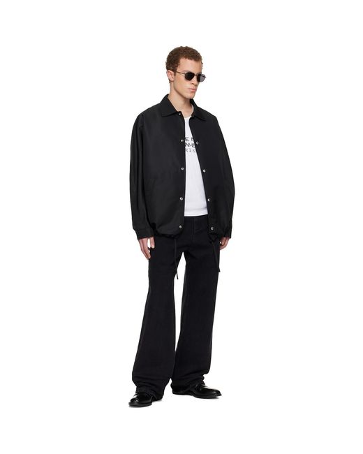 Givenchy Black Coach Jacket for men