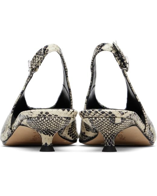 Aeyde Black Off- & Camila Heels