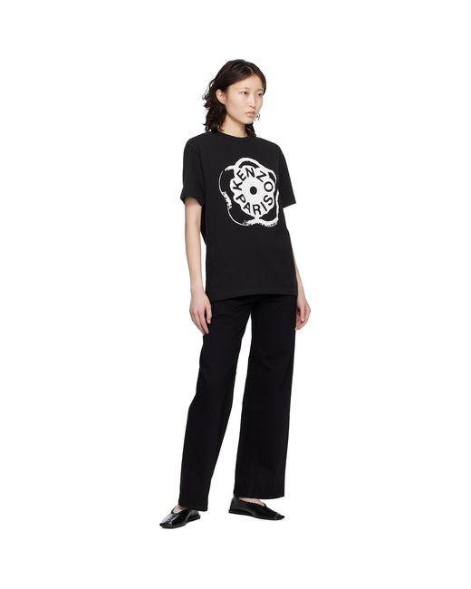 KENZO Black Paris 'Boke Flower 2.0' Loose T-Shirt