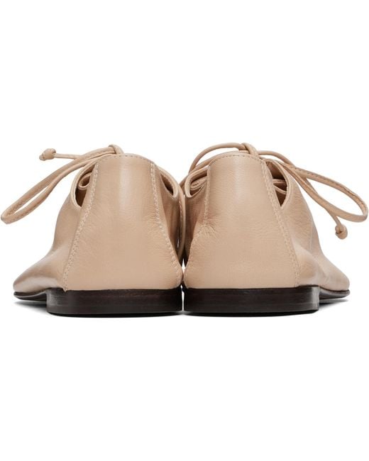 Hereu Pink Plegada Supple Shiny Loafers