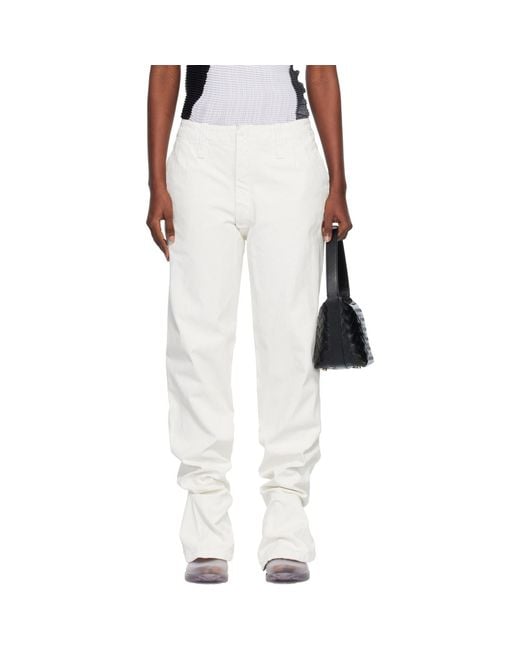 Issey Miyake Natural Sculptural Jeans