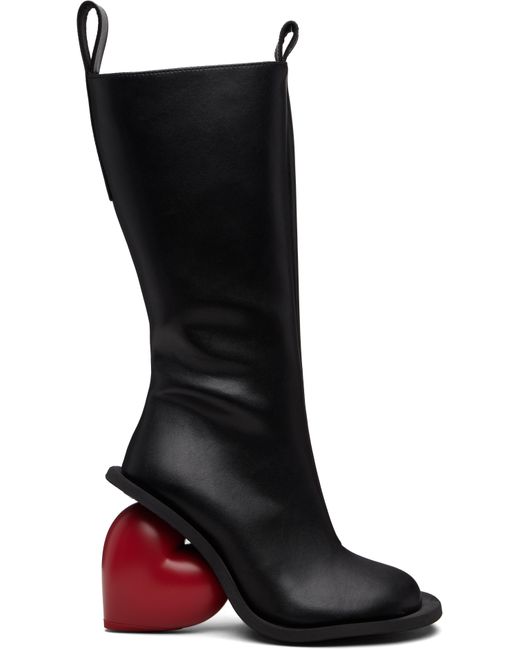 Yume Yume Black Love Tall Boots
