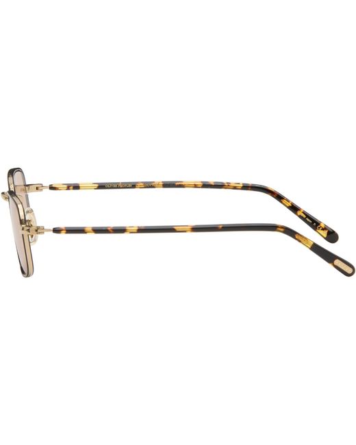 Oliver Peoples Black Brymer Sunglasses for men