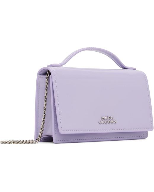 Marc Jacobs Purple 'The Glam Mirror Mini' Bag