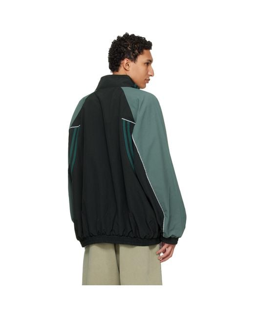 Martine Rose Black T-Lining Track Jacket for men
