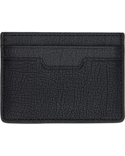 Boss Black Logo-Lettering Card Holder for men