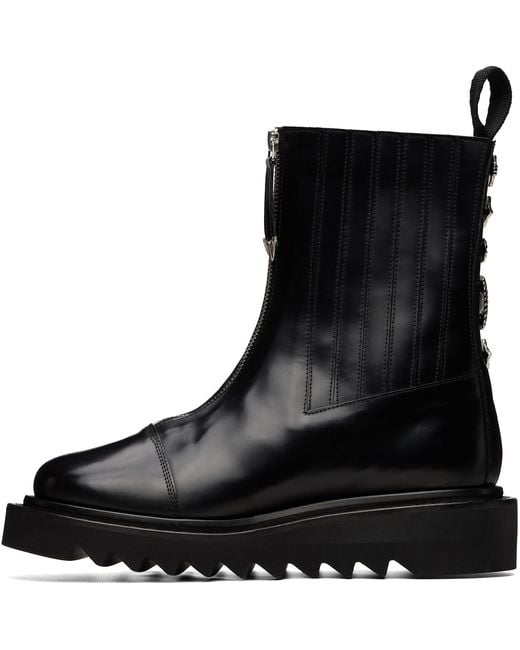 Toga Virilis Black Ssense Exclusive Aj1219 Chelsea Boots for men