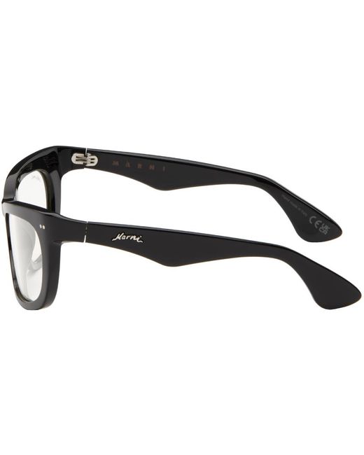 Marni Black Isamu Glasses for men