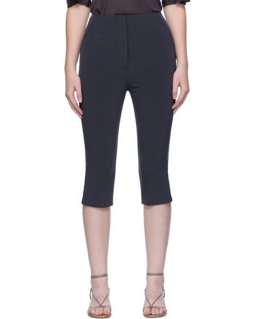 Nanushka Blue Saoirse Capri Shorts