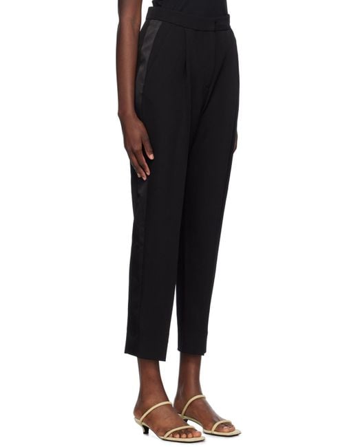 Erdem Black Cropped Trousers