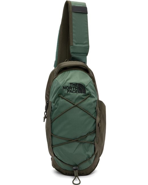The North Face Green Khaki Borealis Sling Backpack