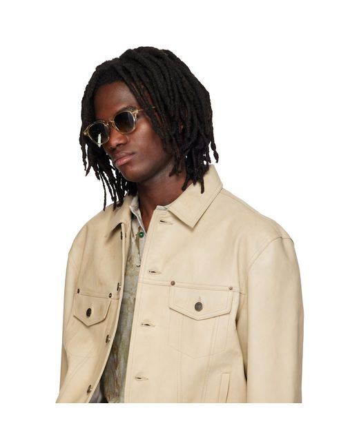 Oliver Peoples Black Eyles Sunglasses for men