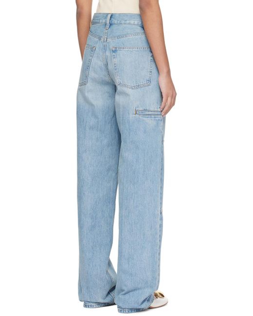 Helmut Lang Blue Carpenter Jeans