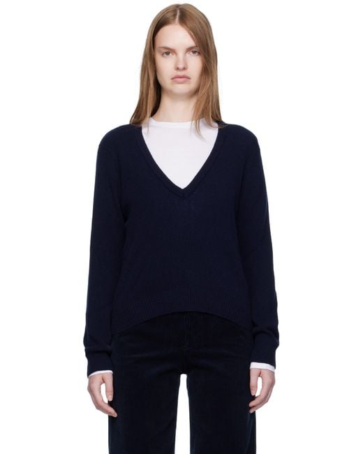 A.P.C. Blue Anae Sweater