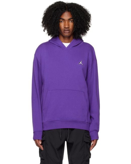 Nike Purple Brooklyn Hoodie for Men | Lyst UK