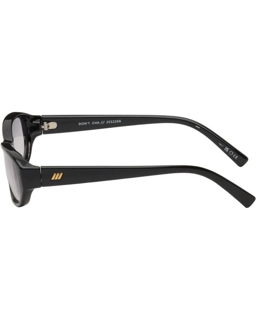Le Specs Brown 'Dont Cha' Sunglasses