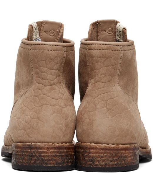 Visvim Black Brigadier Mid-Folk Boots for men