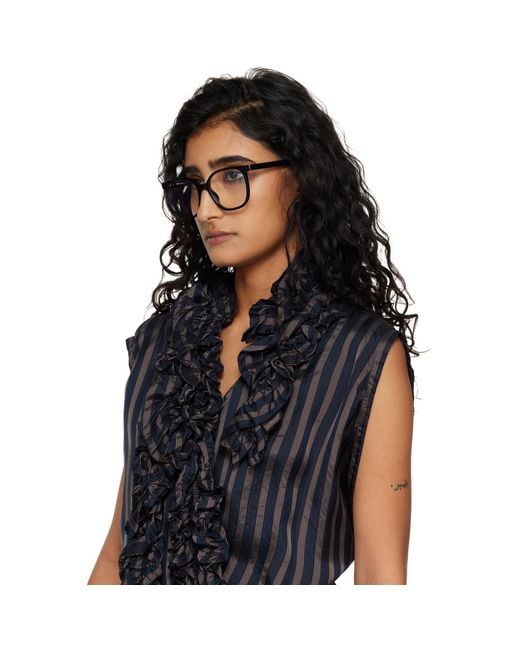 Saint Laurent Black Sl M155 Glasses
