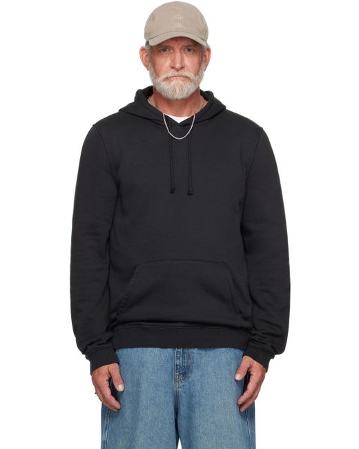 メンズ Skims Fleece Lounge フーディ Black