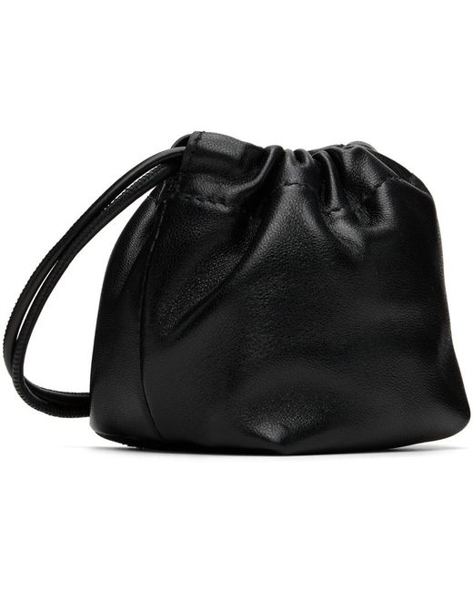 Jil Sander Black Mini Dumpling Bag | Lyst UK