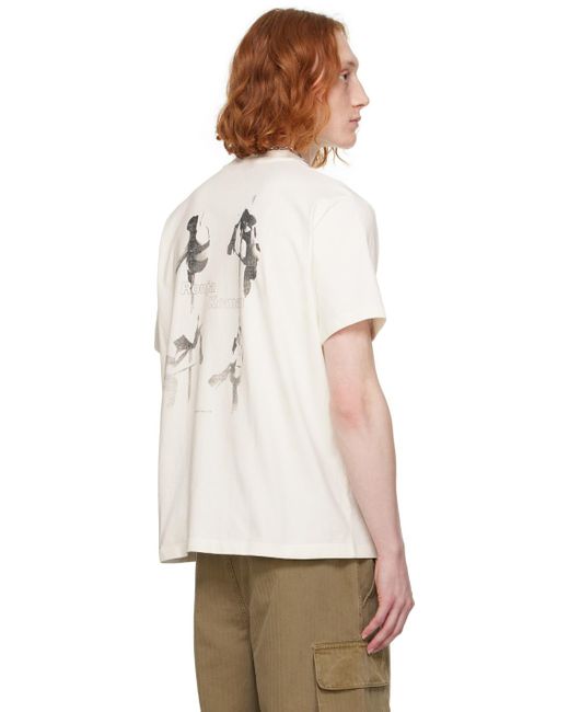 Our Legacy Off-white Box T-shirt for men