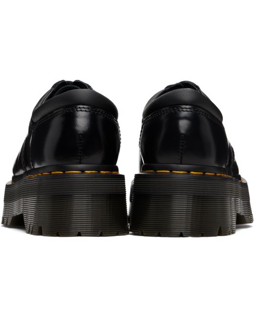 Dr. Martens Black 8053 Leather Platform Derbys