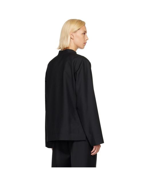 Rohe Black Pankou Closure Jacket