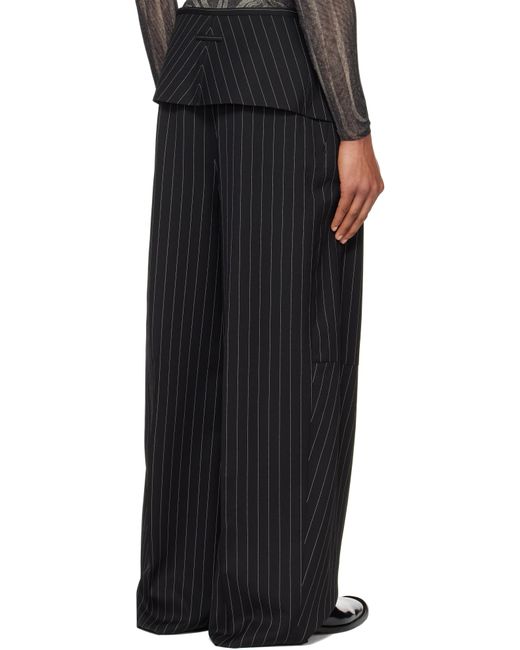 メンズ Jean Paul Gaultier ブラック 'The Corset Suit' トラウザーズ Black