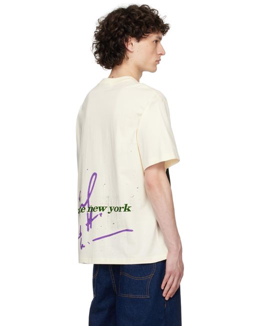 ★Awake NY★ オフホワイト Gil Scott-Heron Icon Tシャツ AWAKE NY Off- Gil Scott-Heron Icon T-Shirt in White for Men