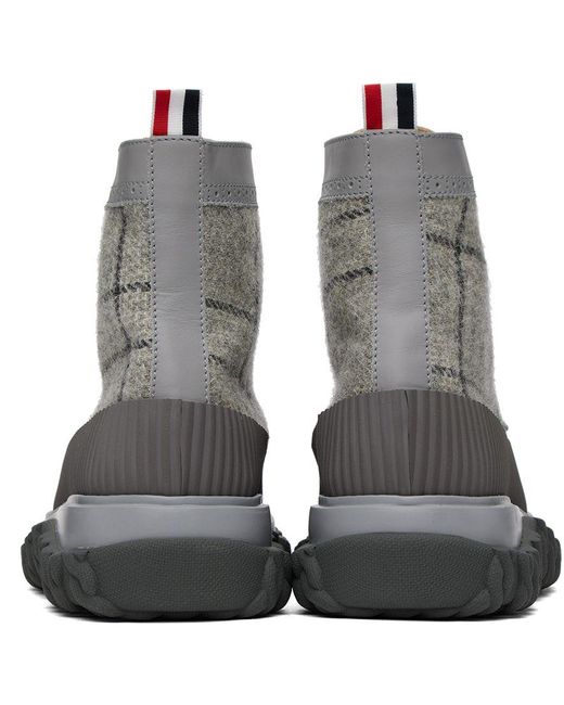 Gray cheap duck boots
