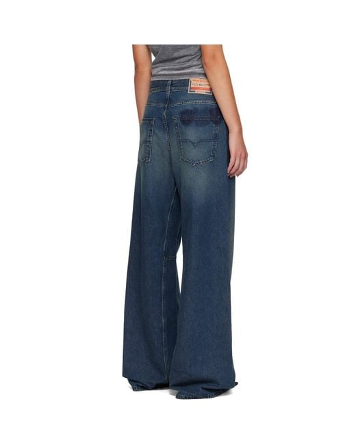 DIESEL Blue Relaxed Low Waist 1996 D-Sire Jeans