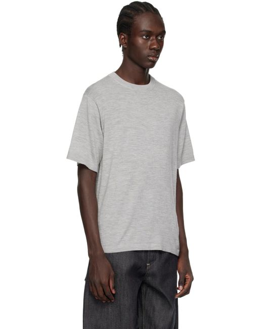 Lisa Yang Black 'the Ancell' T-shirt for men