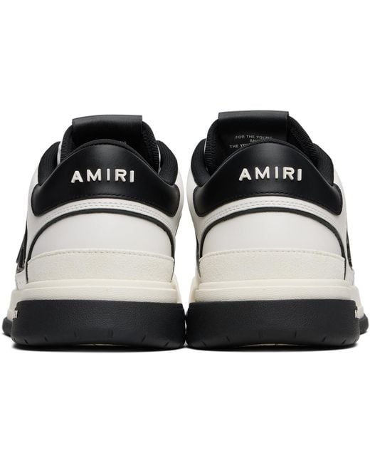 Amiri White Classic Low Sneakers for men