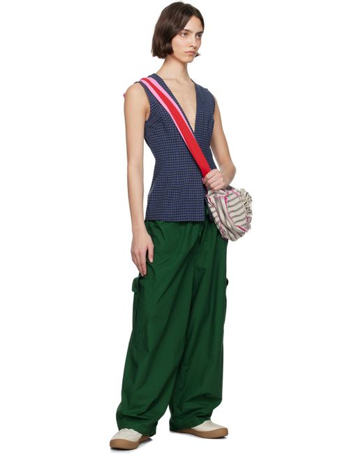 SC103 Green Margin Trousers