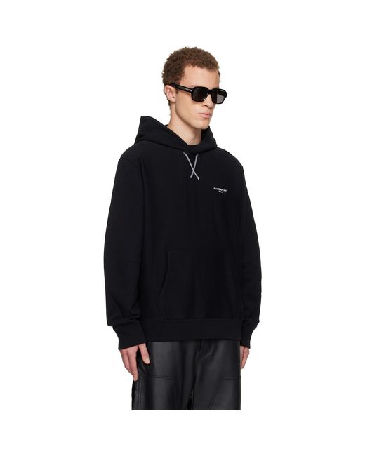 Givenchy Blue Couture Seam Hoodie for men