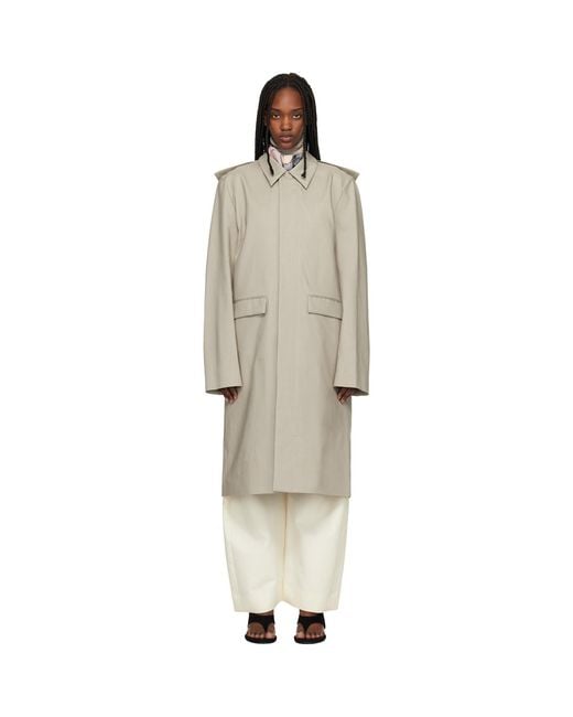 Rier Black Cotton Bonded Coat