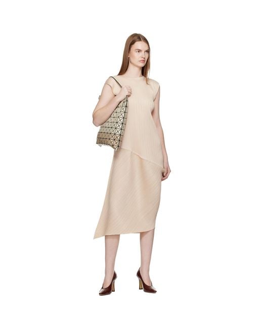 Issey Miyake Metallic Prism Bi-Color Tote