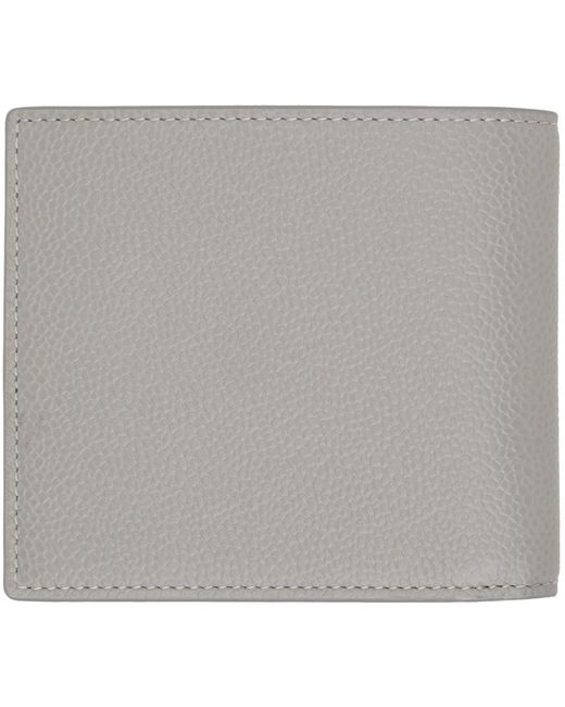 Thom Browne Gray Gem Whale Wallet for men