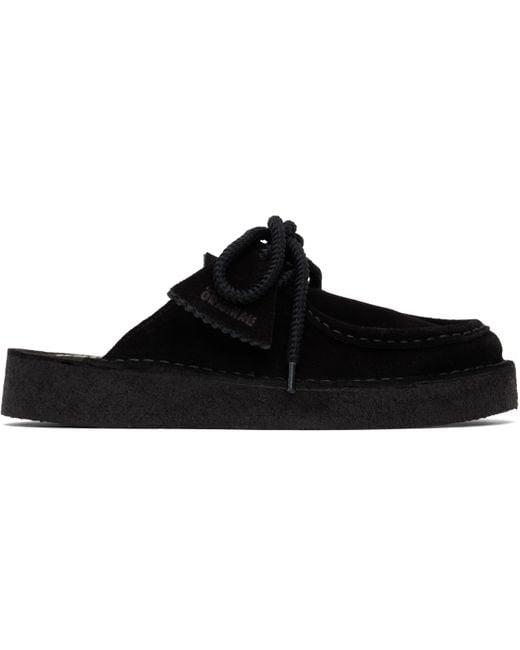 Clarks Black Desert Nomad Mules